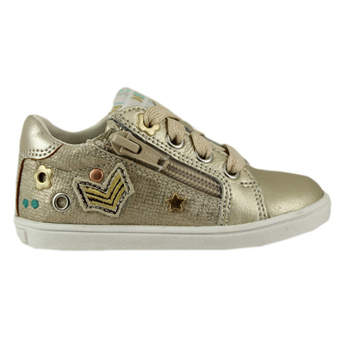 Bunnies Jr. Viola vroeg meisjes veterschoenen Female Goud 20