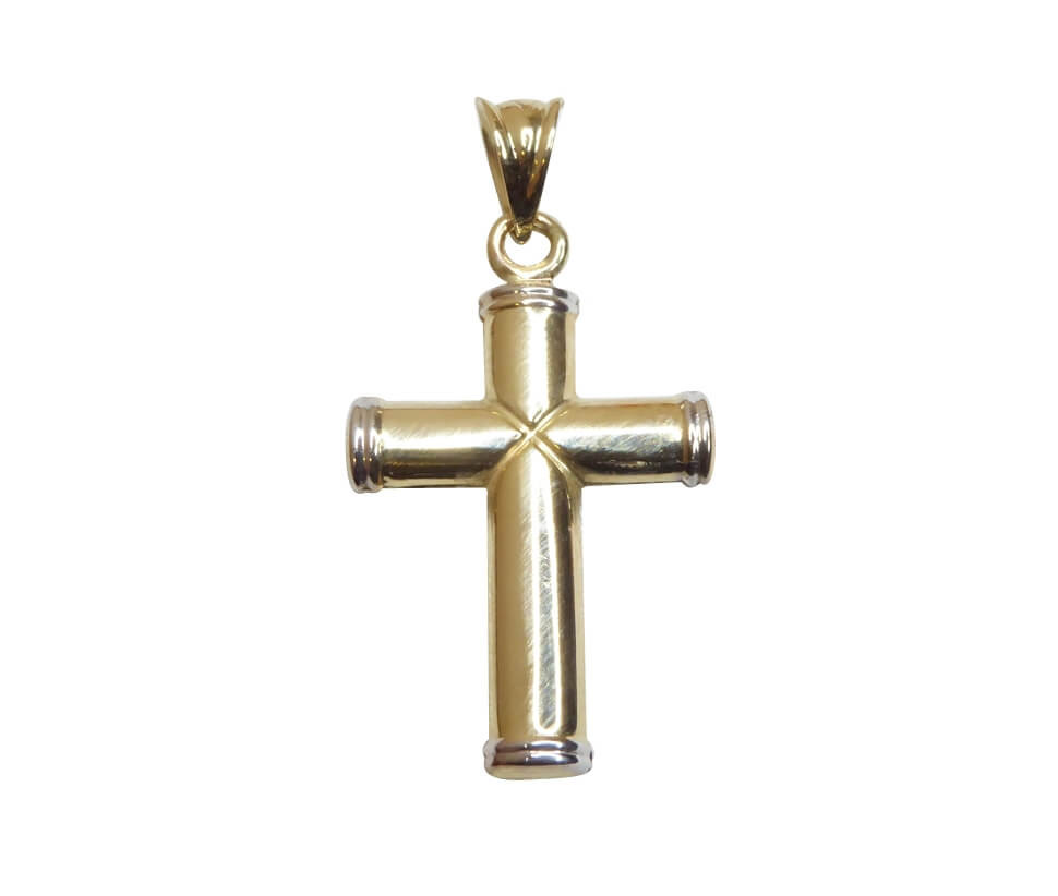 Afbeelding van Christian Gouden kruis zonder korpus