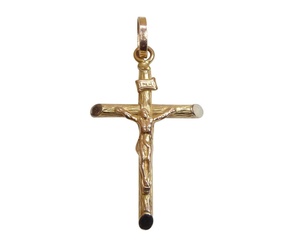 Afbeelding van Christian Gouden traditionele kruis