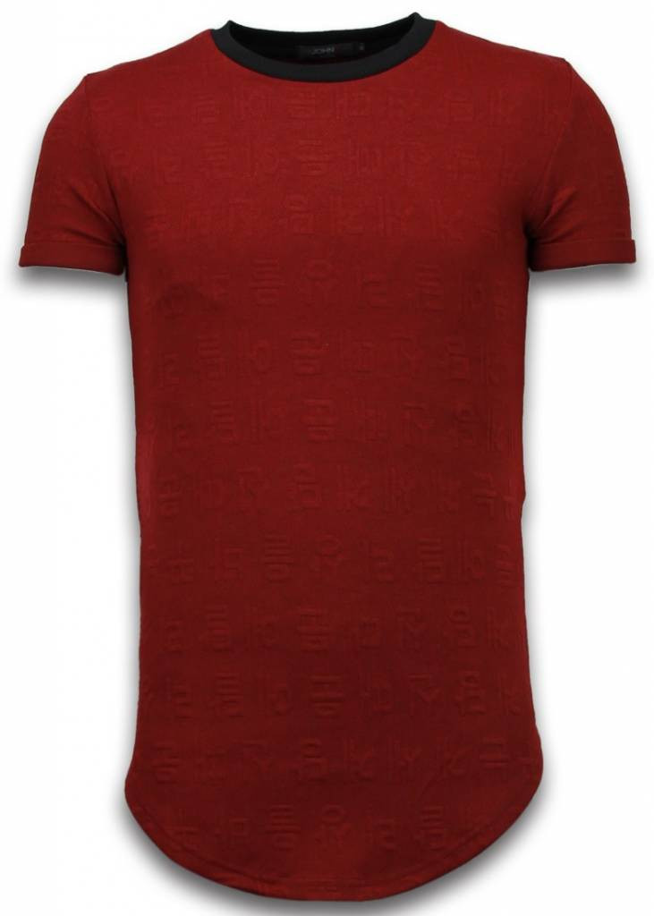 Justing 3d encrypted t-shirt long fit