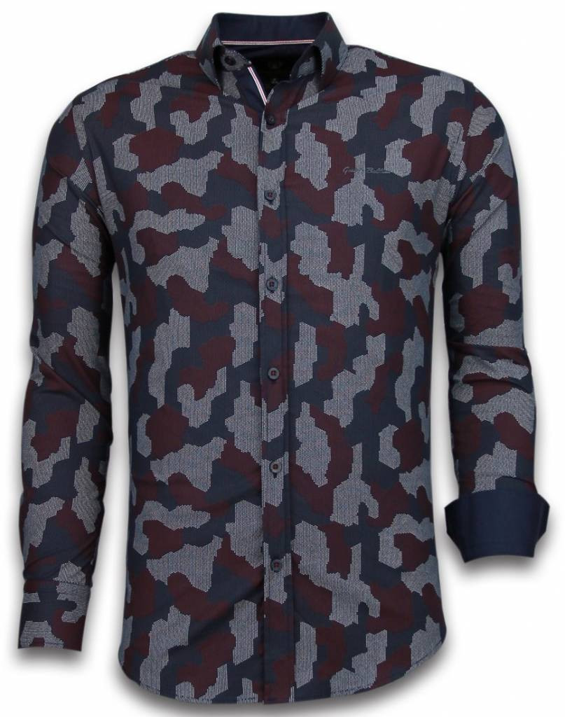 Tony Backer E overhemden slim fit