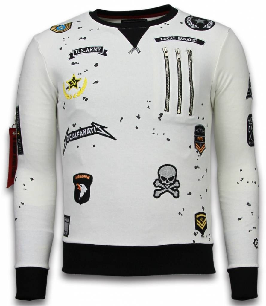 Local Fanatic Basic embroidery sweater patches