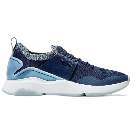 Cole Haan Women 3.zerogrand motion stitchlite trainer maritime blue knit  maritime blue leather optic white-schoenmaat 37, - ,To Be Dressed |  StyleSearch