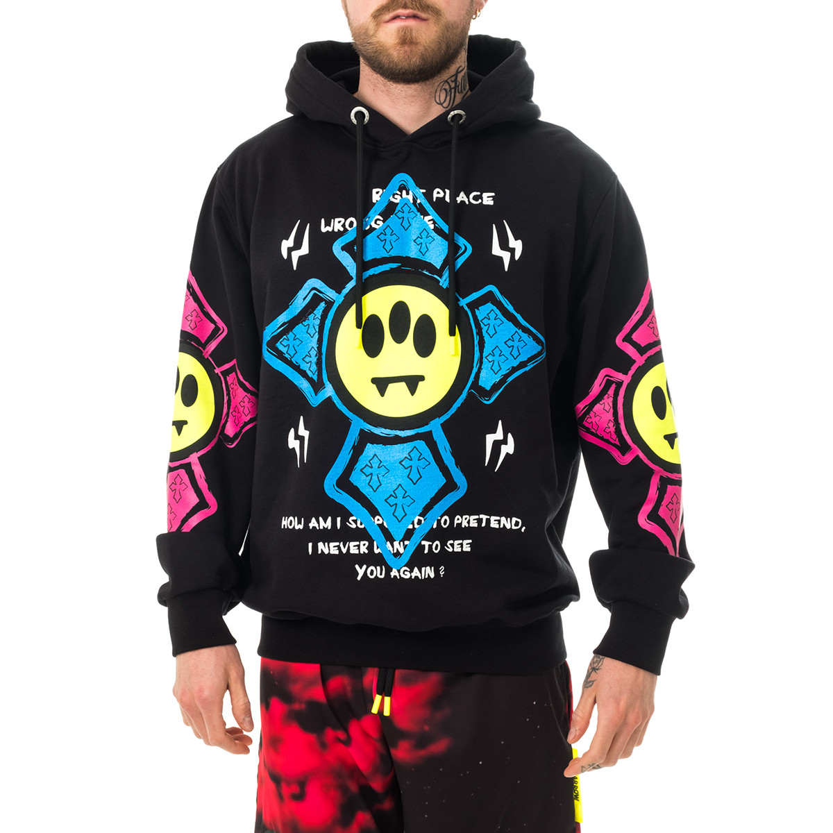 Barrow Felpa unisex hoodie unisex 029128.110 - To Be Dressed | StyleSearch