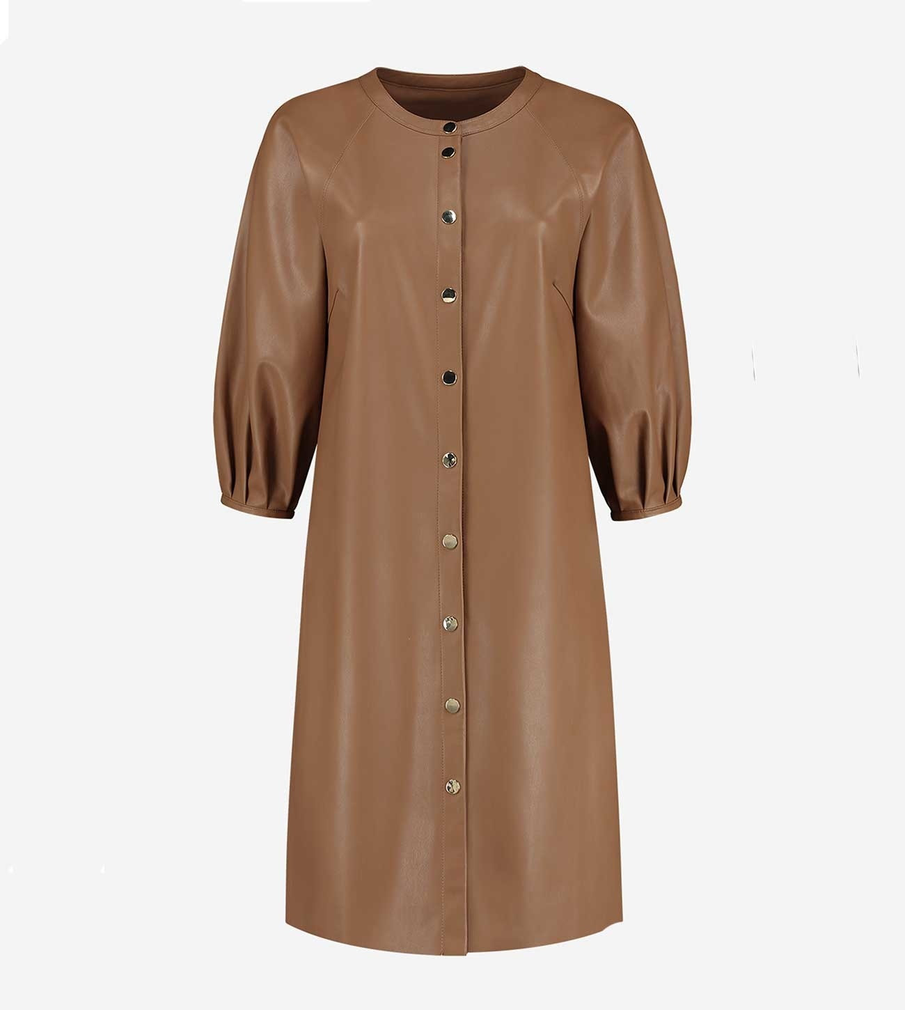 Afbeelding van Fifth House Fifth house maura dress fh 5-201 2104 latte