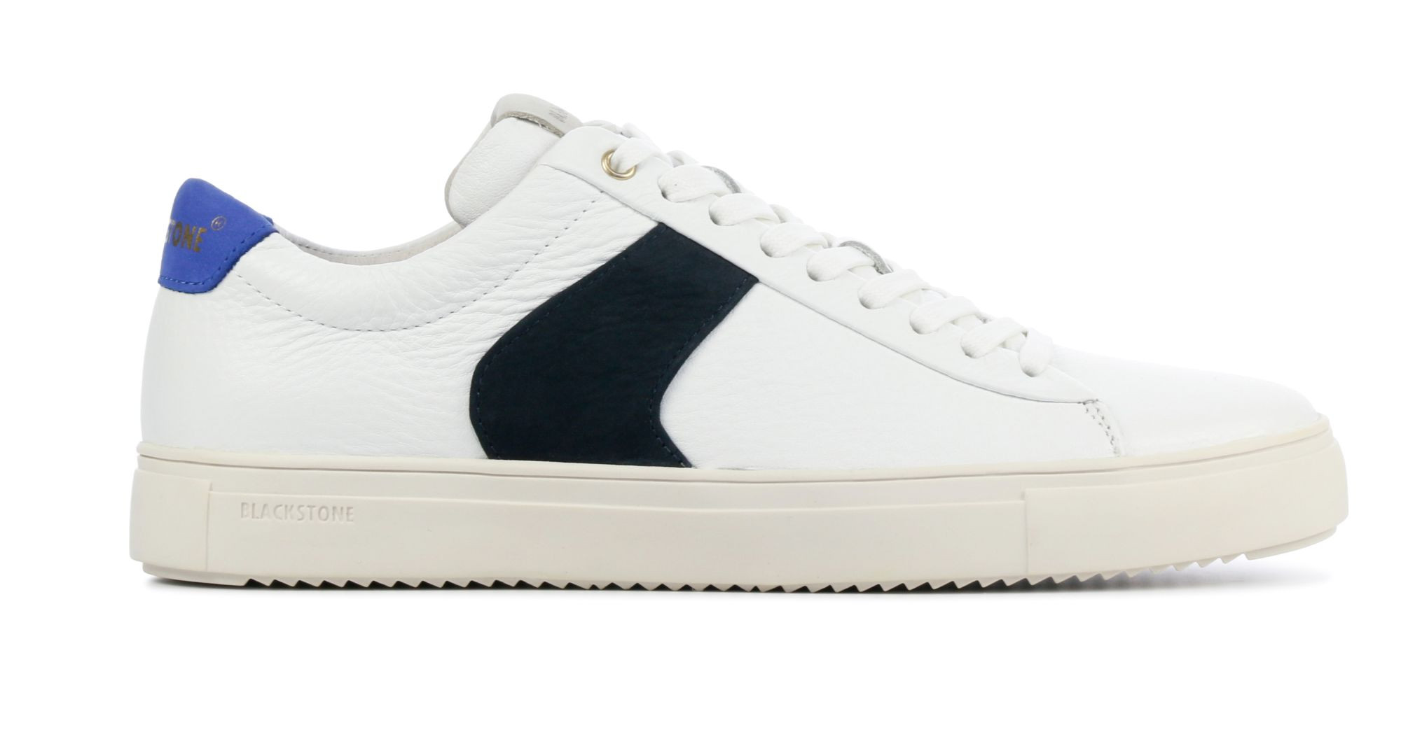 Blackstone | VG09 WHITE-NAVY - LOW SNEAKER