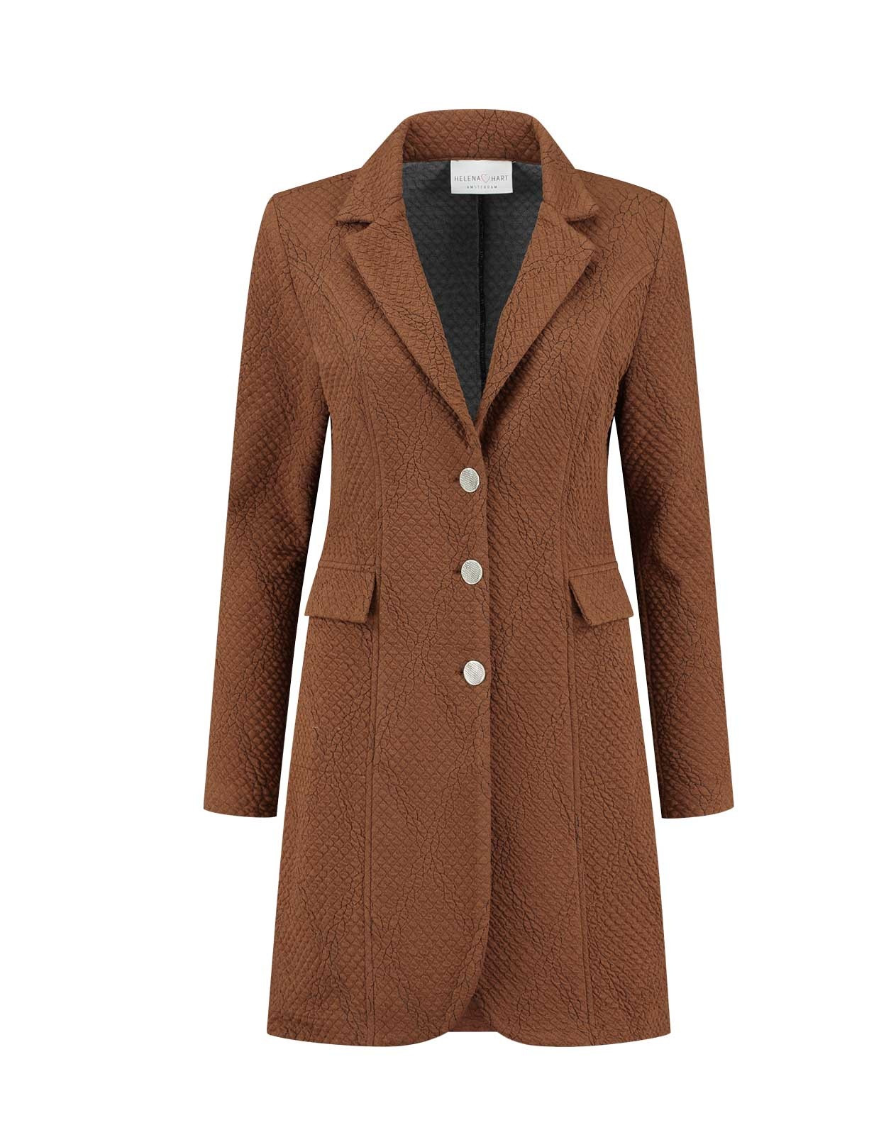 Afbeelding van Helena Hart Blazer tuxy niro brandy 7322