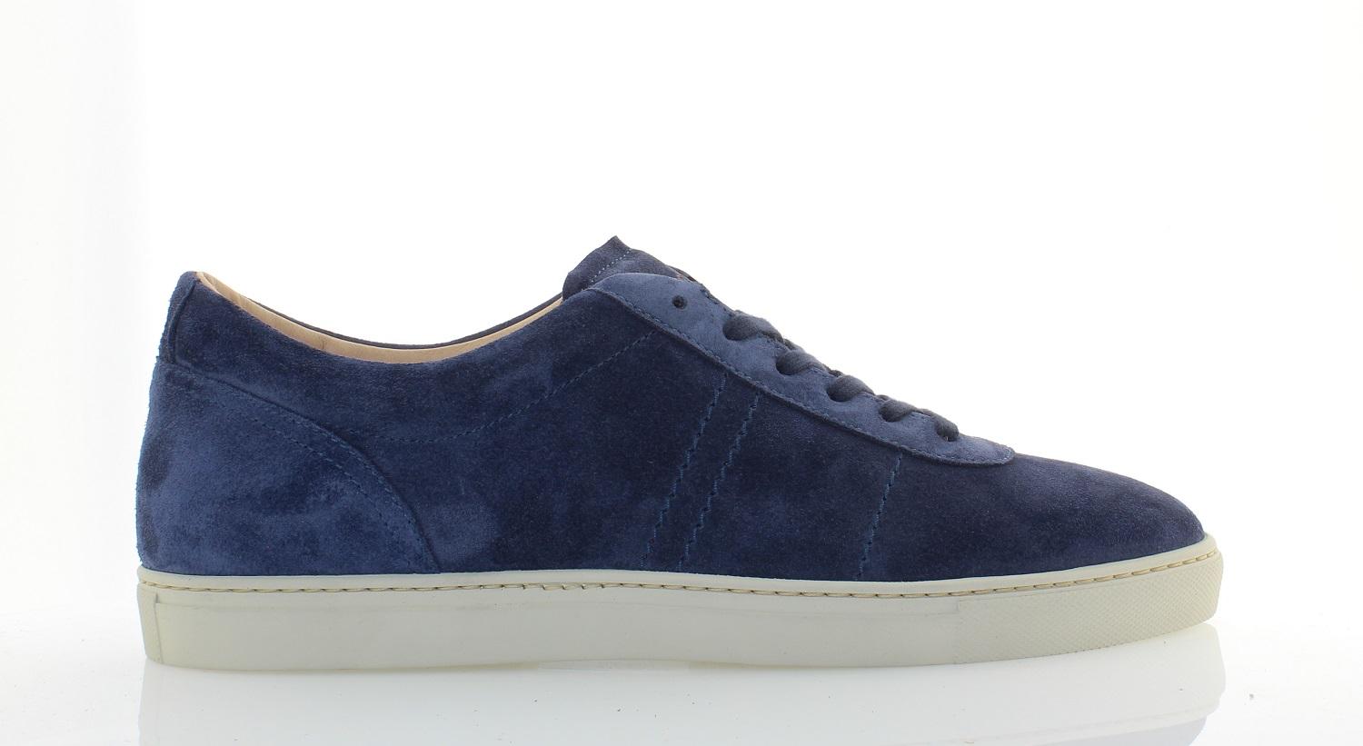 Giorgio 21728 Donker blauwe suede veterschoen(341 Indaco )