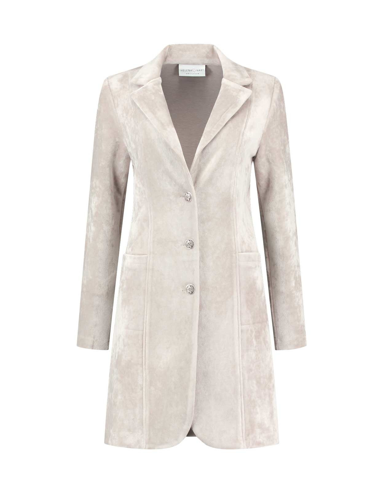 Afbeelding van Helena Hart Blazer velvet lang kit