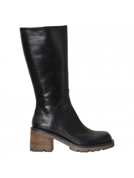 Walk in the Park WP1221-952/I23 Zwart kleurige leren laars (Macai Nero)
