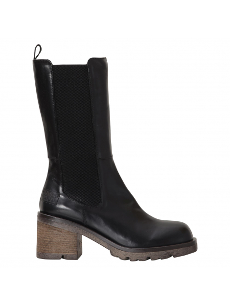 Walk in the Park WP1222-952/I21 Zwart kleurige leren laars (Macai Nero)