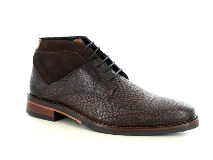 Jenszen Heren Riem Zwart Wit - CityShoes.nl by Brossois