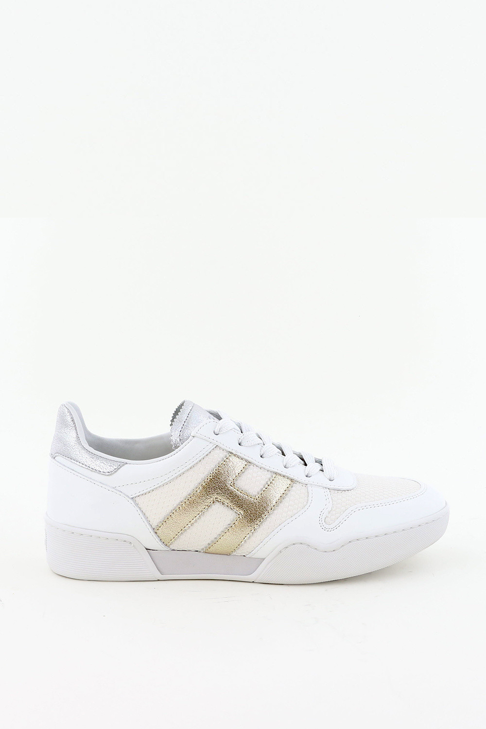 Hogan Sneaker R320 cork smooth leather rose white online shopping -  mybudapester.com