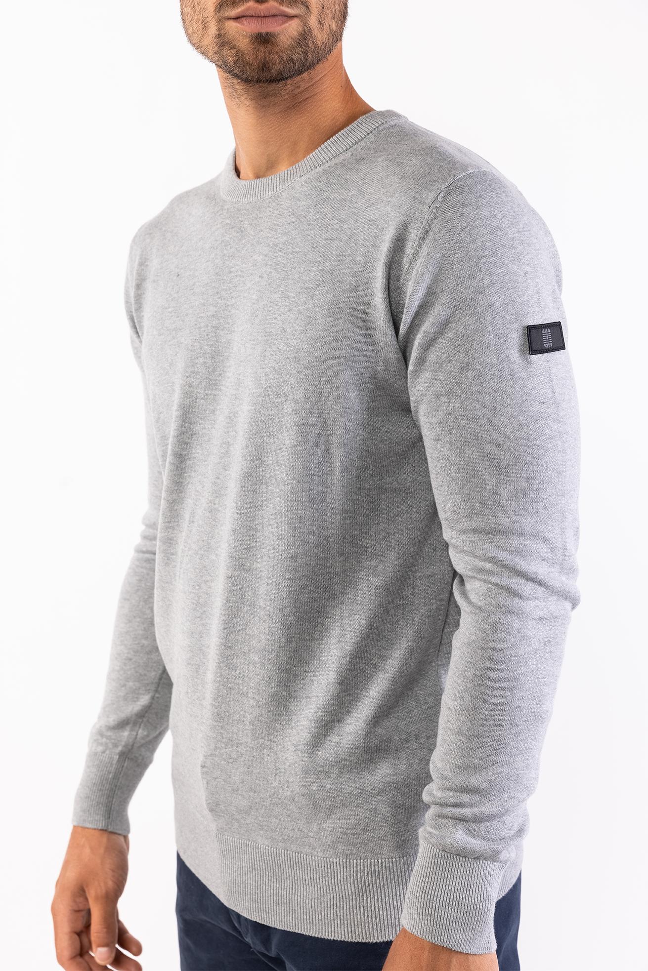PRESLY & SUN Will R Neck Grey