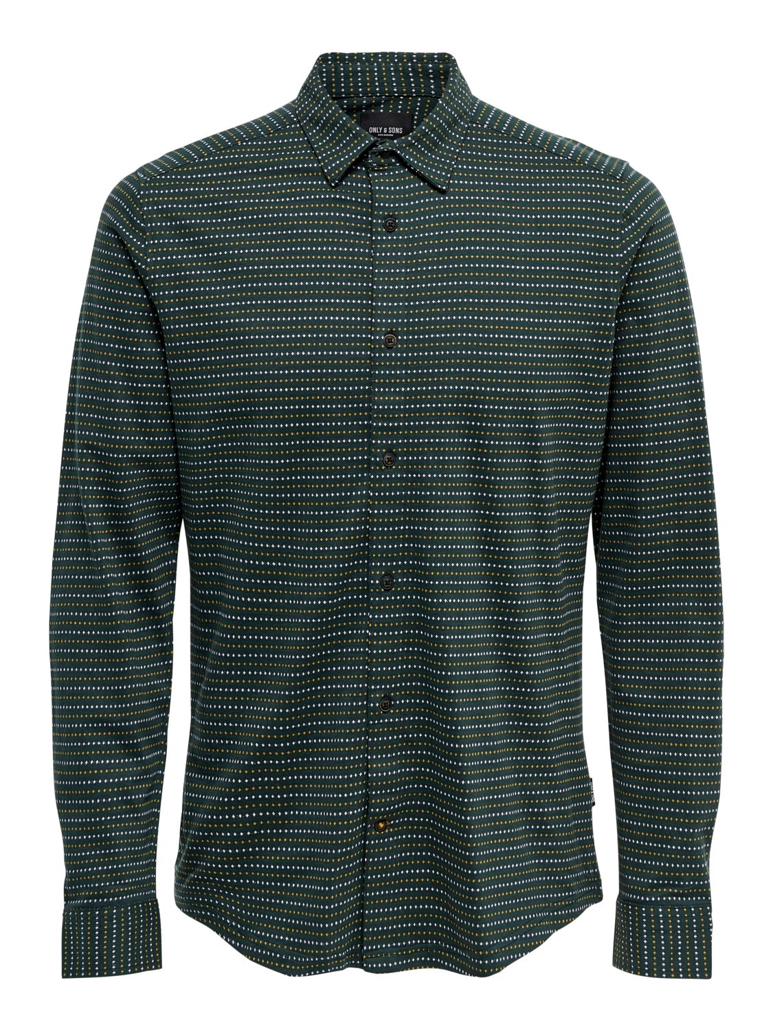 Afbeelding van Only & Sons Onserlind ls knitted jacquard shirt