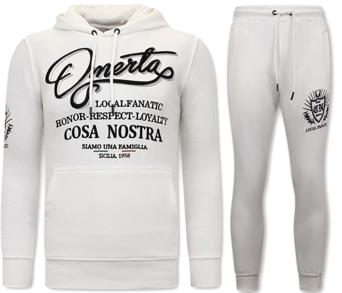 LF Amsterdam Joggingspak omerta, cosa nostra