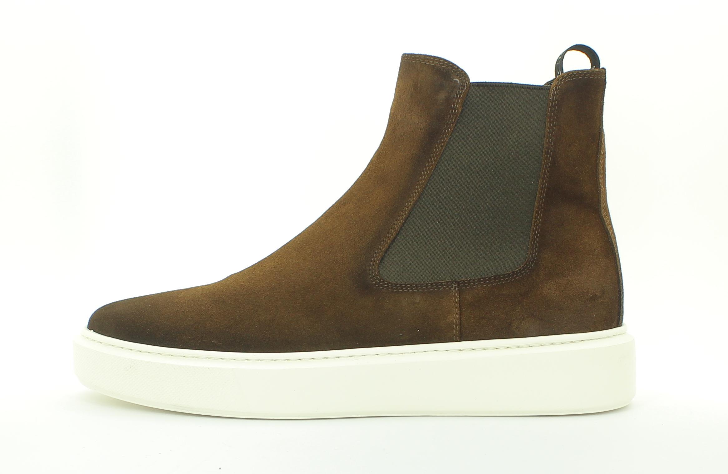 Giorgio 81318 suè, de sportieve half hoge sneaker