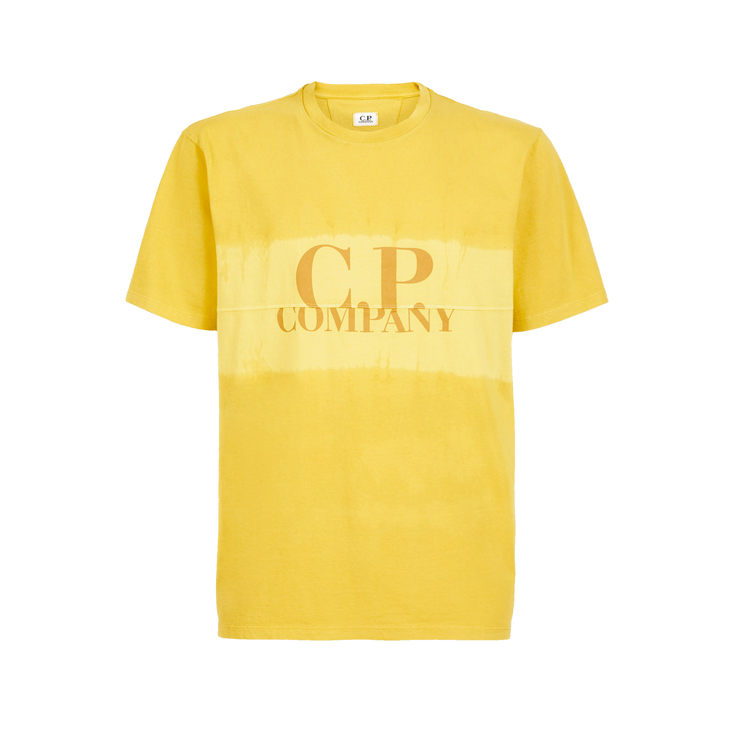 c.p. company t-shirt man 24/1 jersey tie-dye logo tshirt12cmts234a-005431s-239
