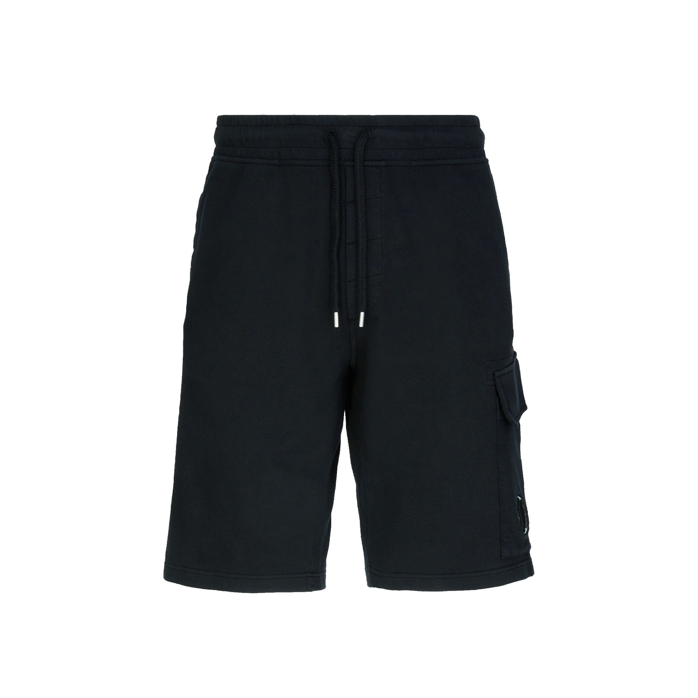 c.p. company lading shorts man light fleece cargo shorts 12cmsb021a-002246g-999
