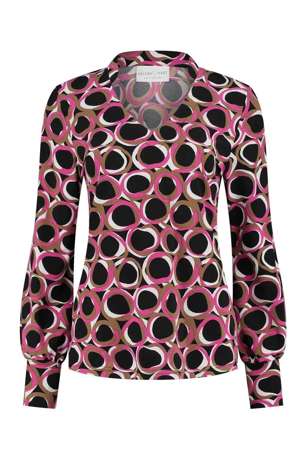 Helena Hart 7370 cir goldie printo circa fuchsia