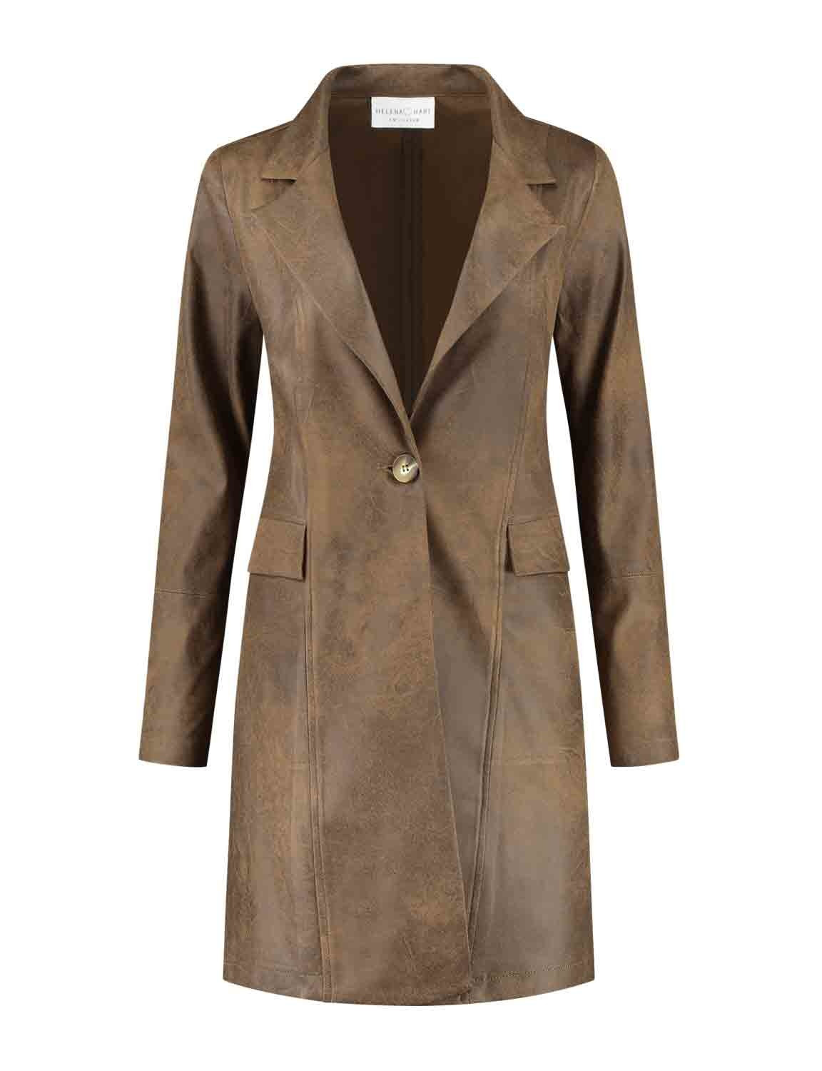 Afbeelding van Helena Hart 7333-blazer joe biker mocca