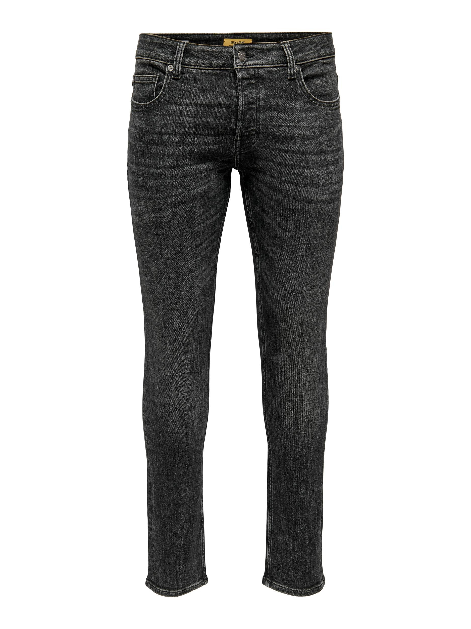 Afbeelding van Only & Sons Onsloom slim black 3145 jeans noos