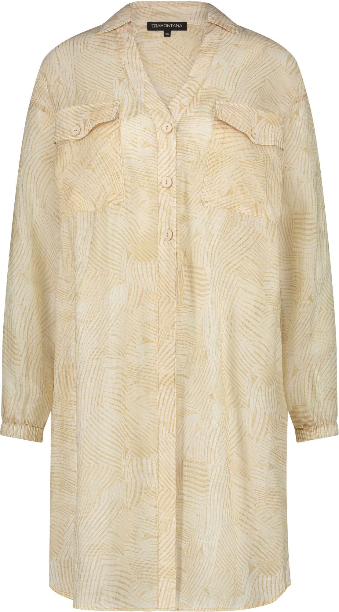 Tramontana Dress print neutrals