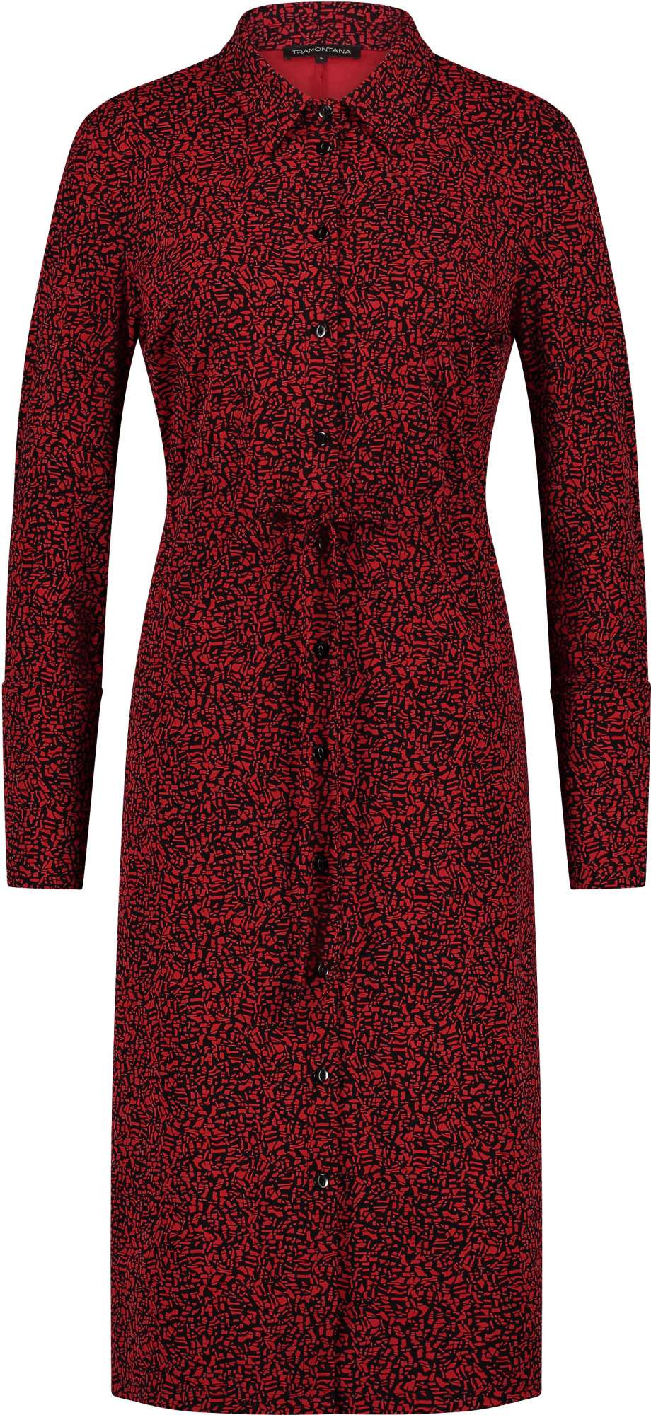 Tramontana Dress print reds