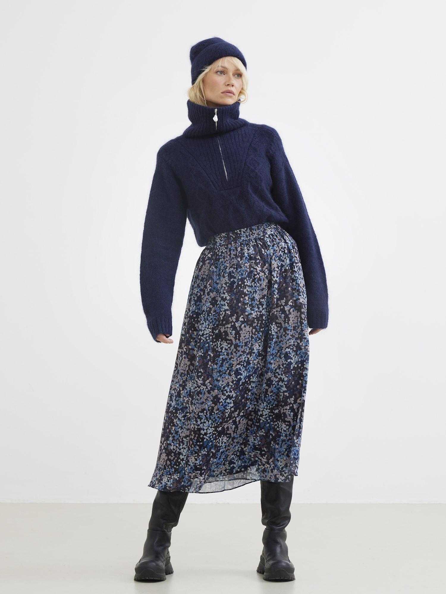 Catwalk Junkie Skirt Cloudy Leaves