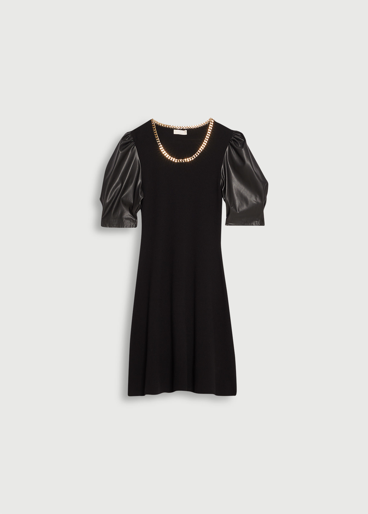 Liu Jo Eco friendly dress with chain