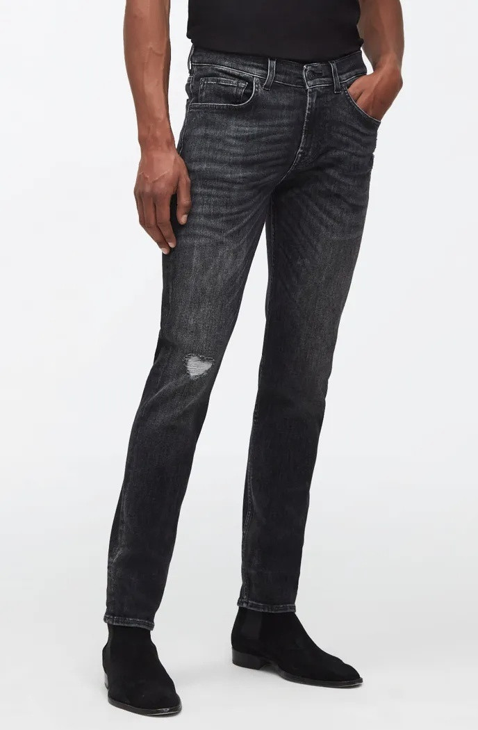 Afbeelding van 7 For All Mankind Slimmy tapered stretch tek groove