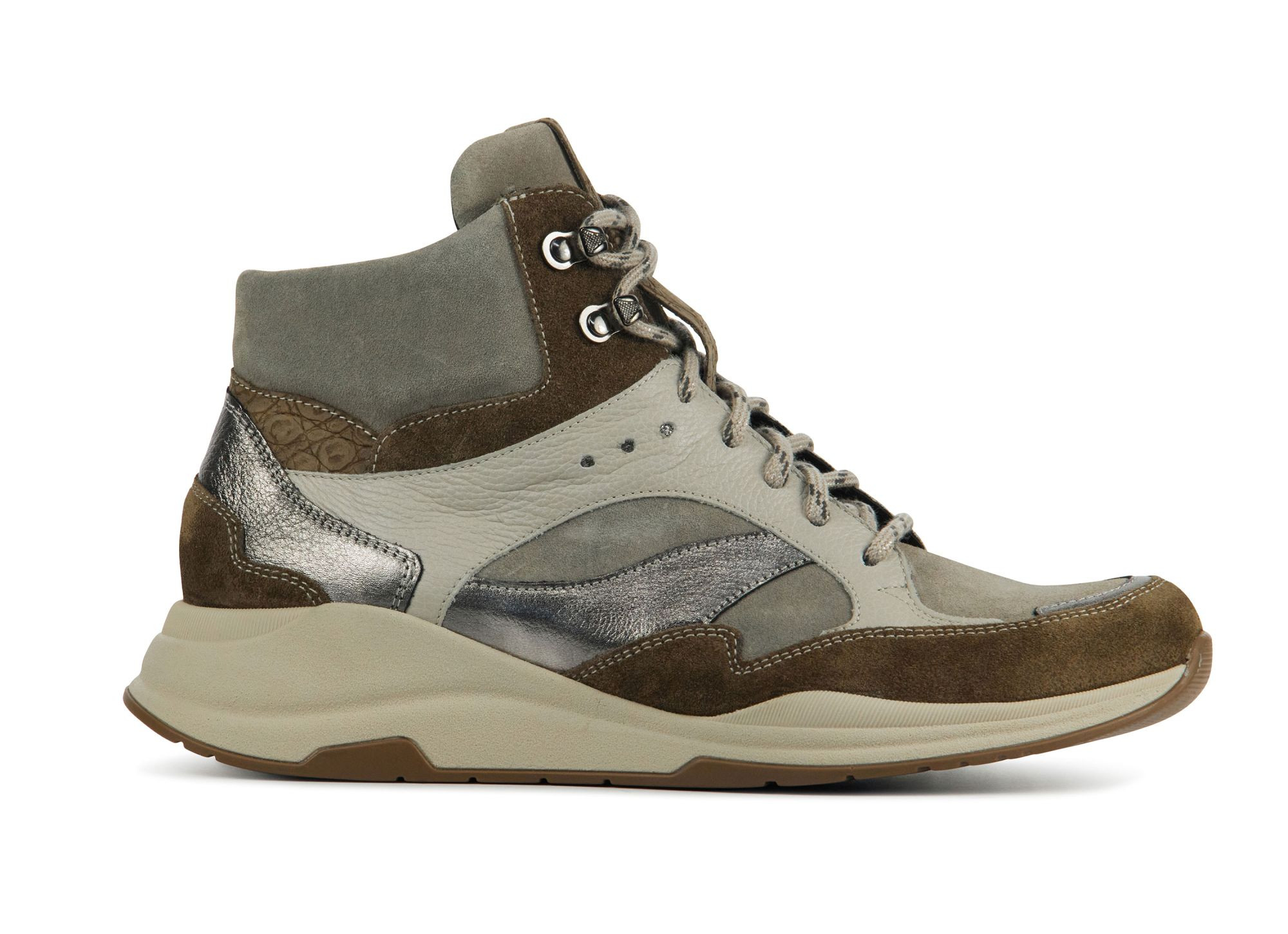 Durea Dames leren dames sneakers 9755 685