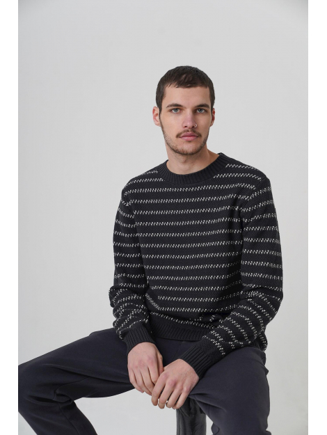 Kultivate Knit Limo Stripe