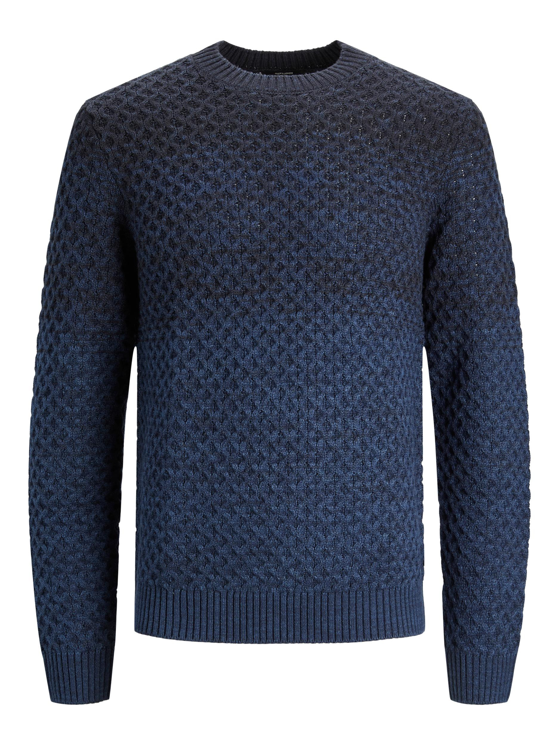 Jack & Jones Jprblasteen gradient knit crew neck