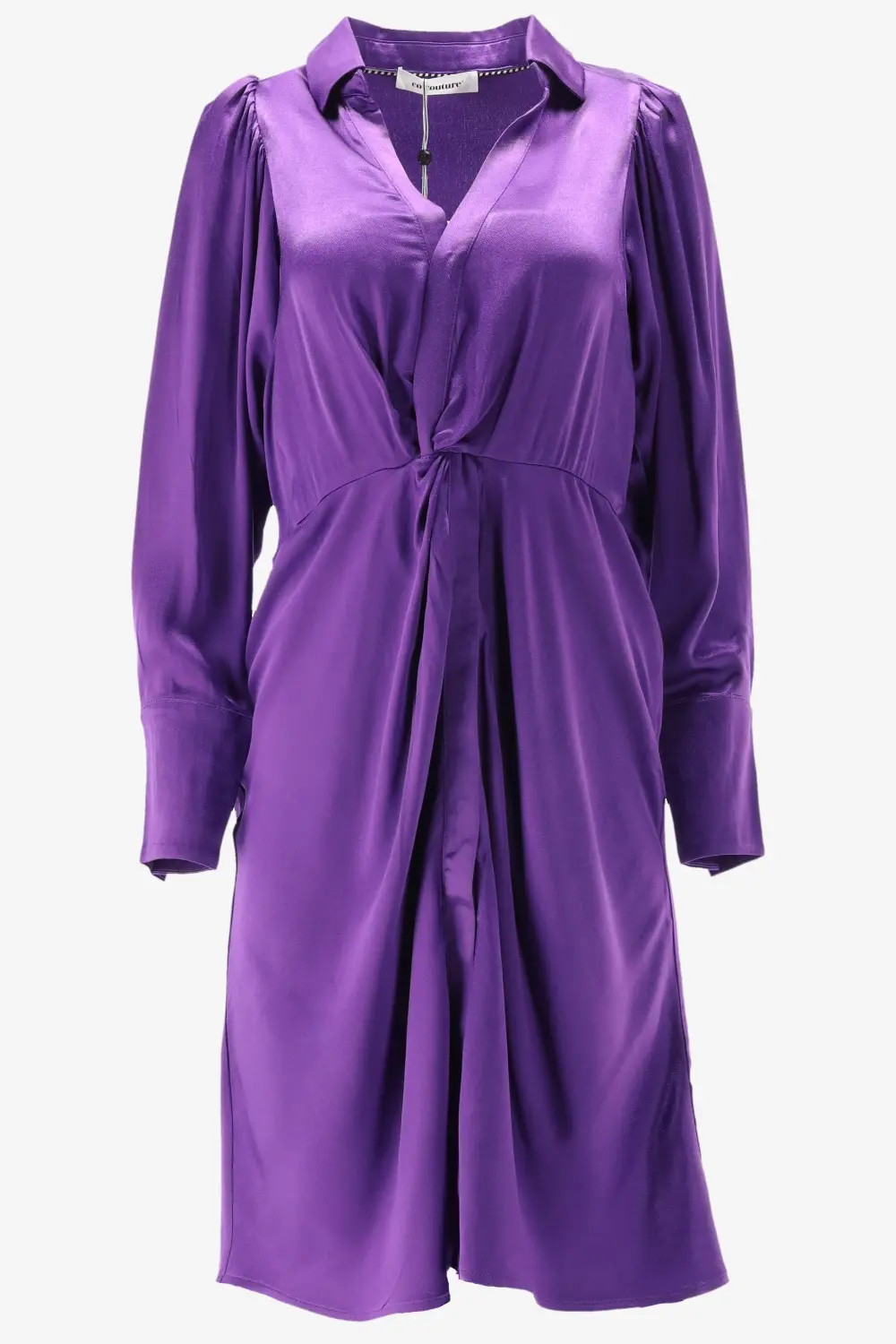 Afbeelding van Co'Couture Cc harvey drape dress violet