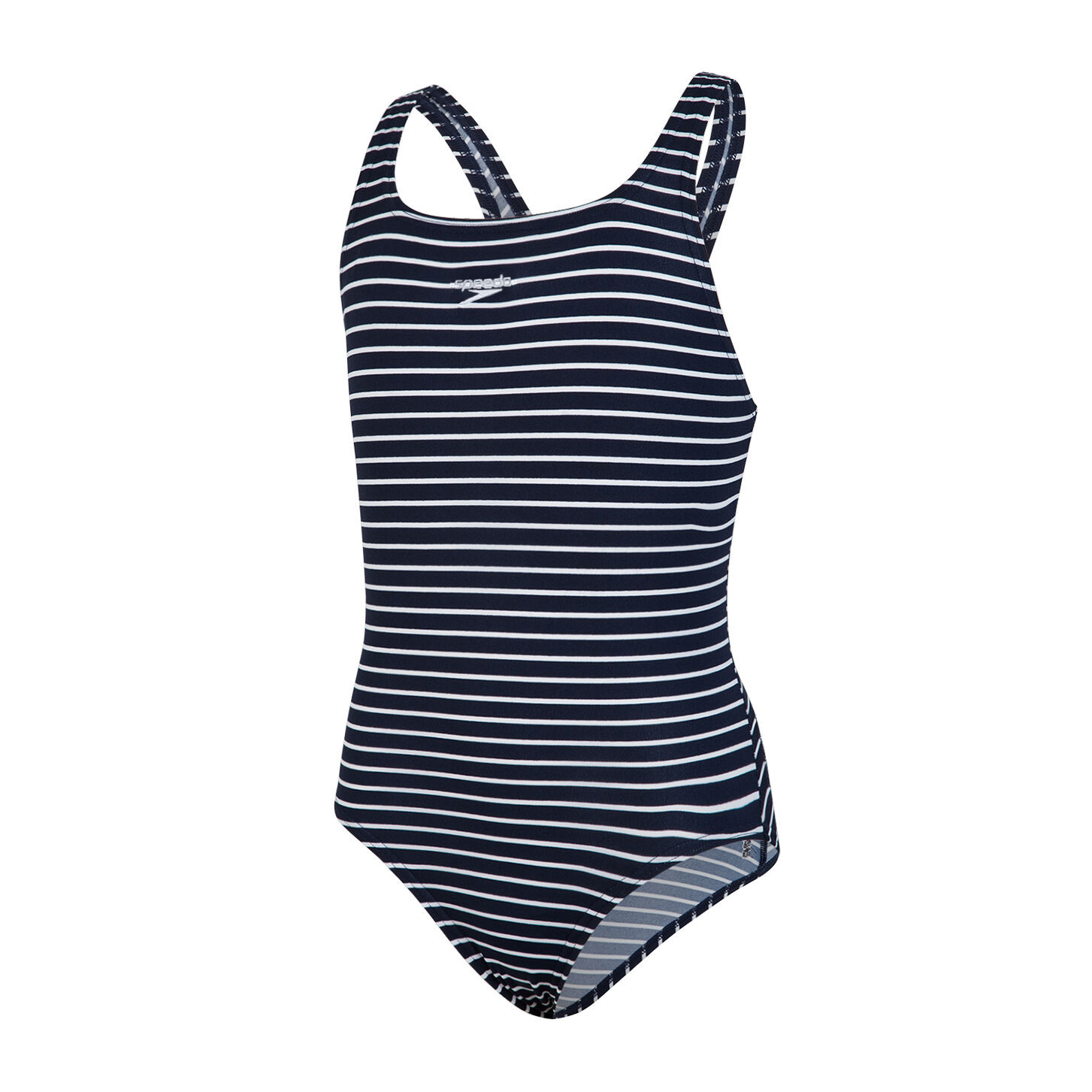 Speedo End print medalist nav/whi