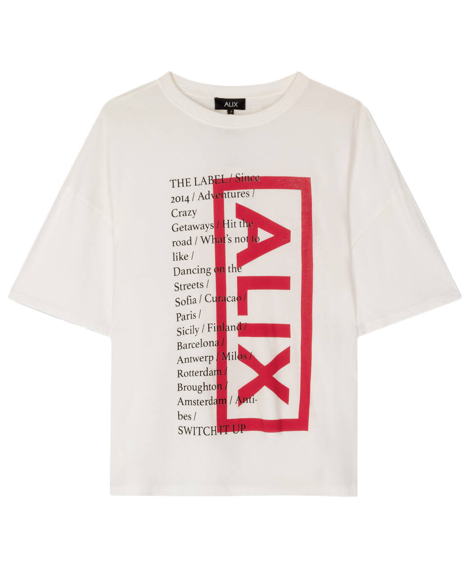 Alix The Label T-shirt 2302892018 tour t-sh