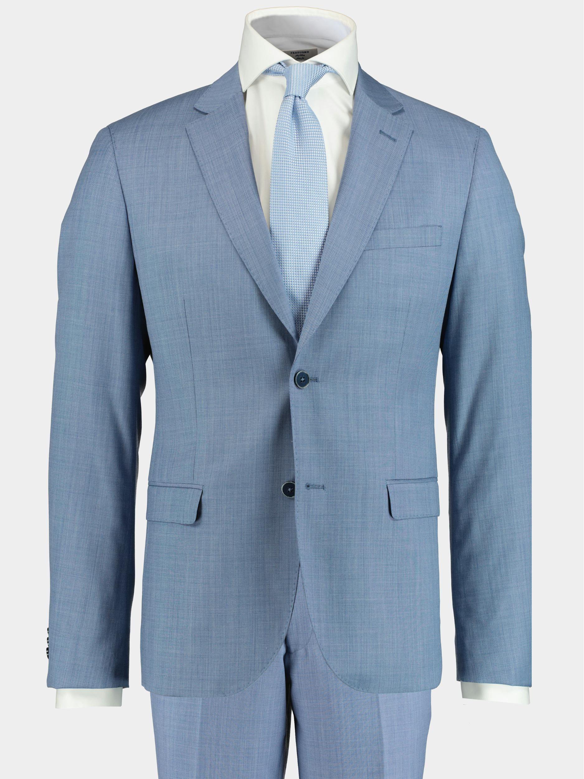 Afbeelding van Bos Bright Blue Kostuum toulon suit drop 8 221028to12sb/210 light blue