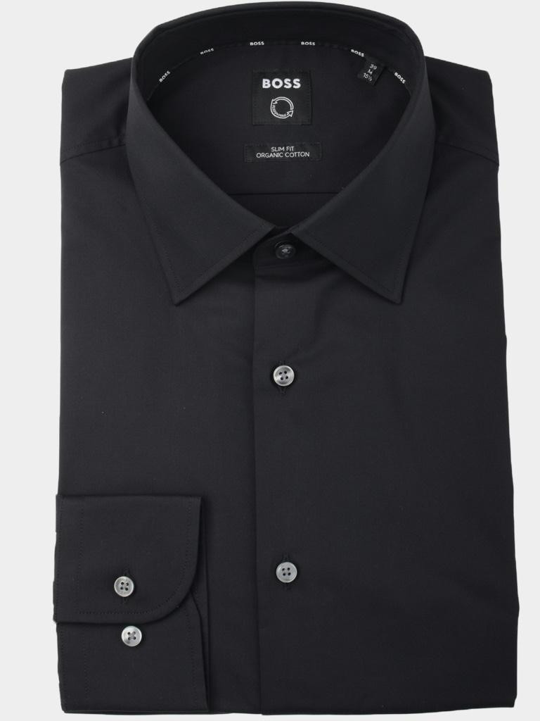 Hugo Boss Boss men business (black) business hemd lange mouw h-hank-kent 10219212 50469345/001