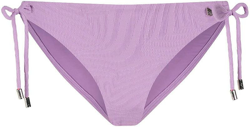 Afbeelding van Beachlife purple swirl strik bikinibroekje -