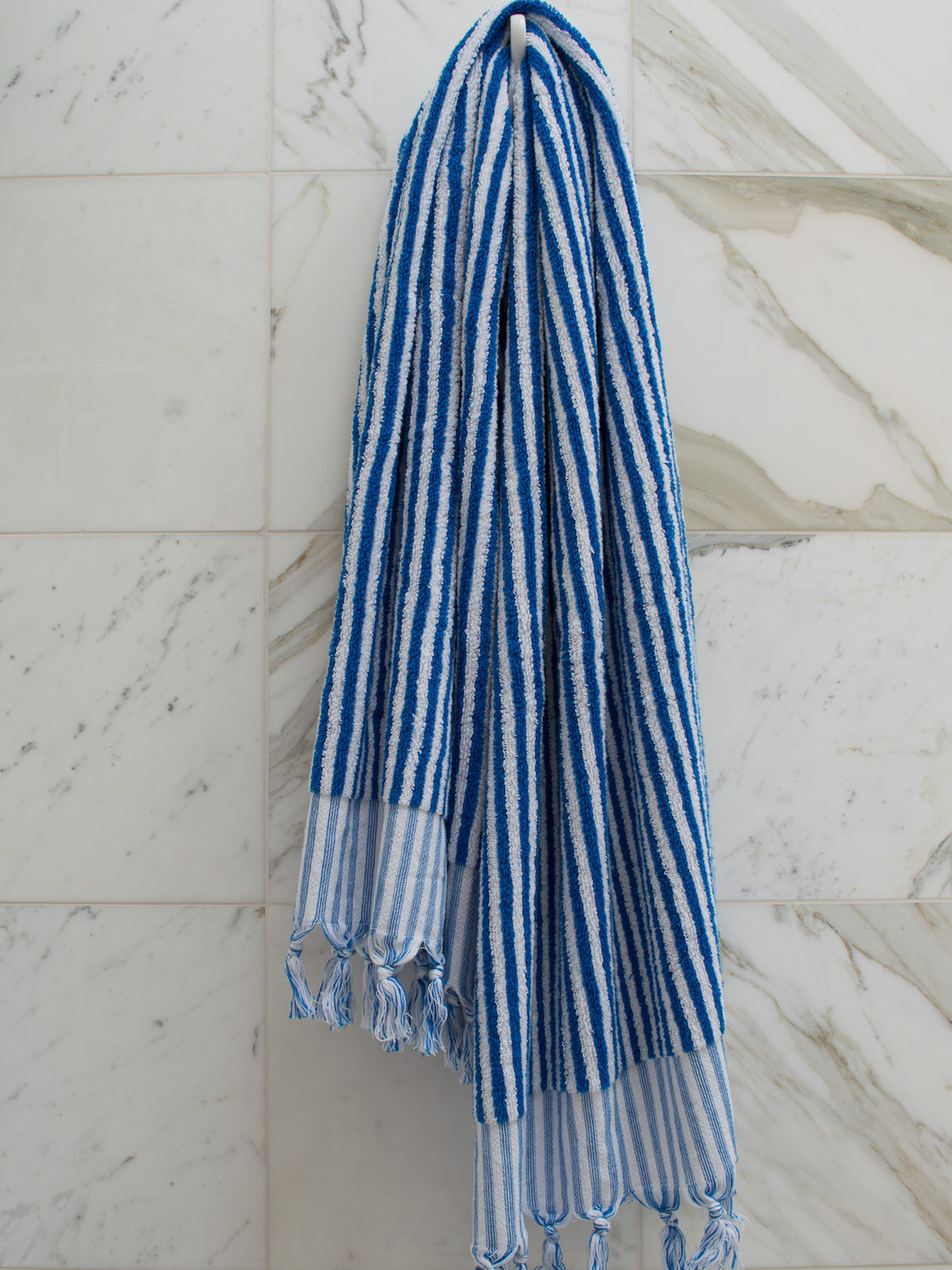 Afbeelding van Ottomania Towel striped 170x90 cm