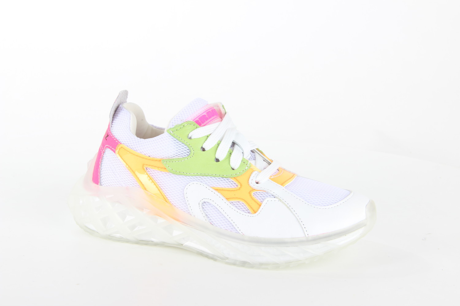 Braqeez 423471-600 meisjes veterschoenen