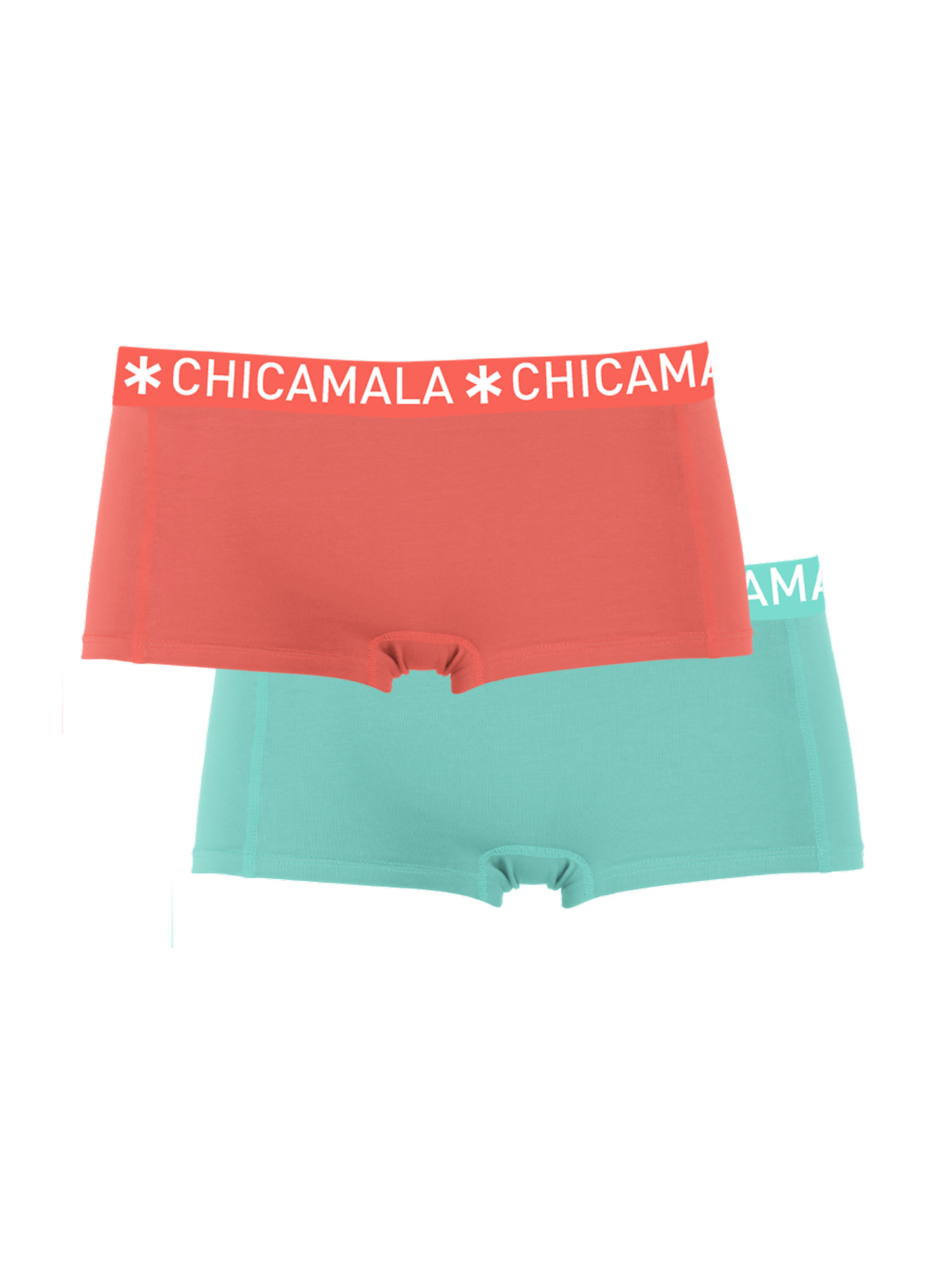 Afbeelding van Muchachomalo Ladies 2-pack short solid
