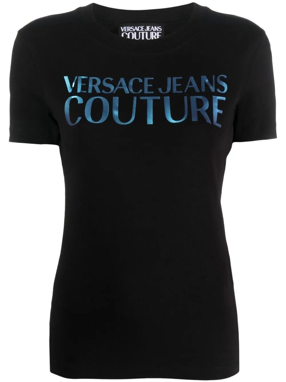 Afbeelding van Versace Jeans Versace jeans couture t-shirt iridescent stretch