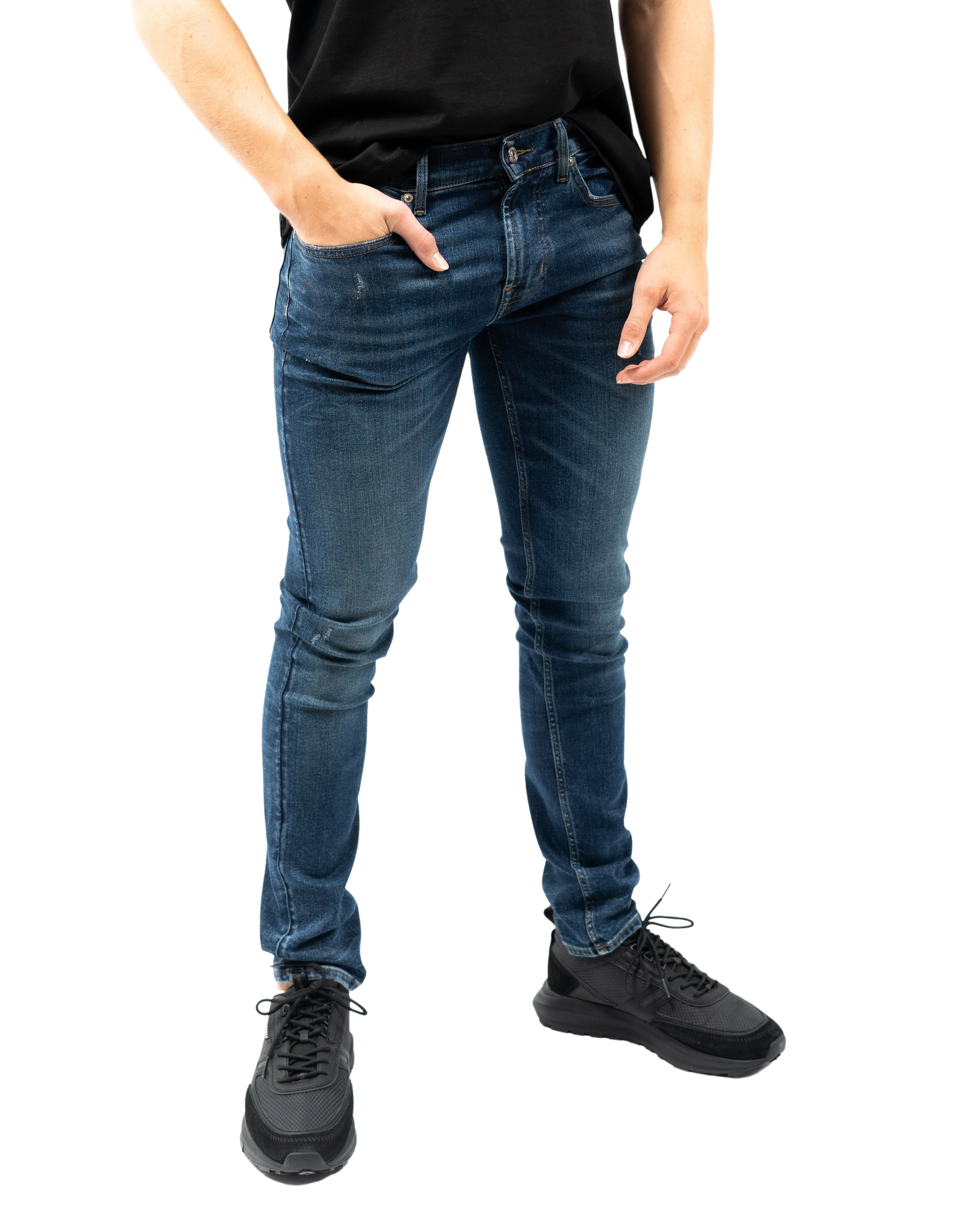 7 for all mankind slimmy tapered stretch tek jeans