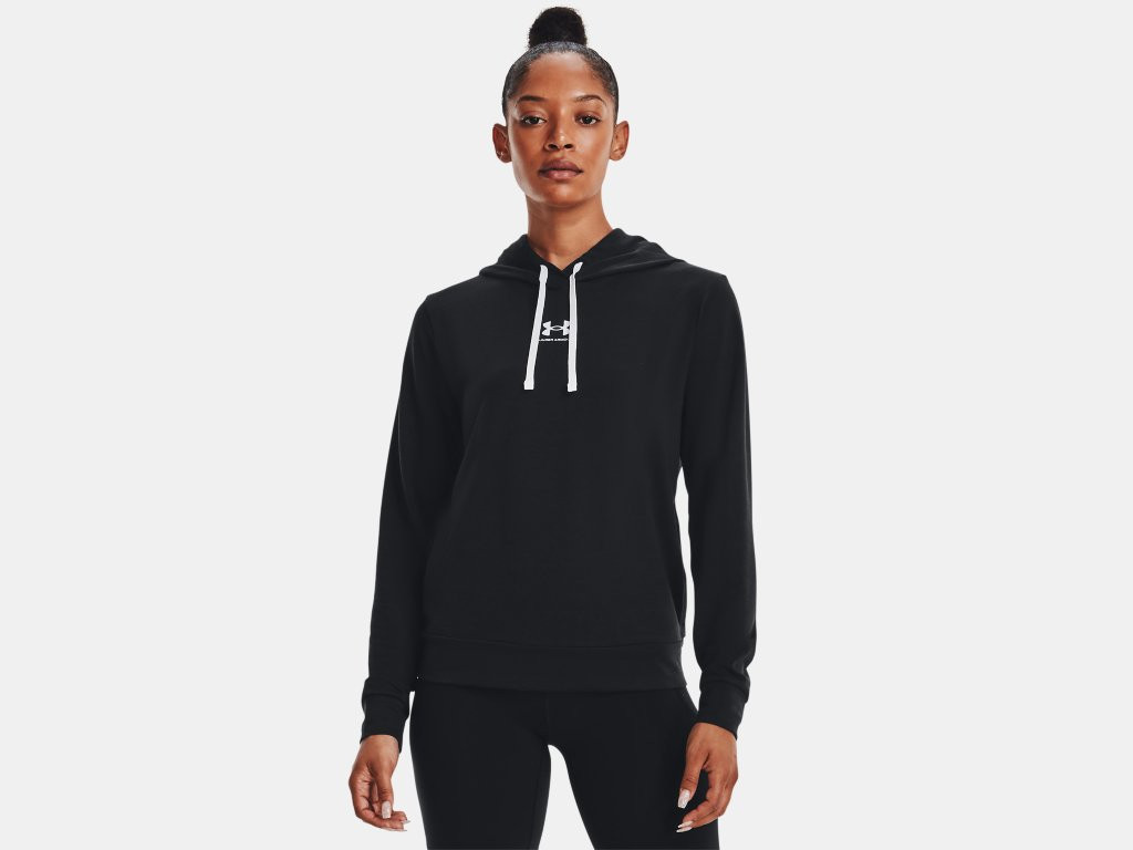 Under Armour Rival terry hoodie-blk 1369855-001