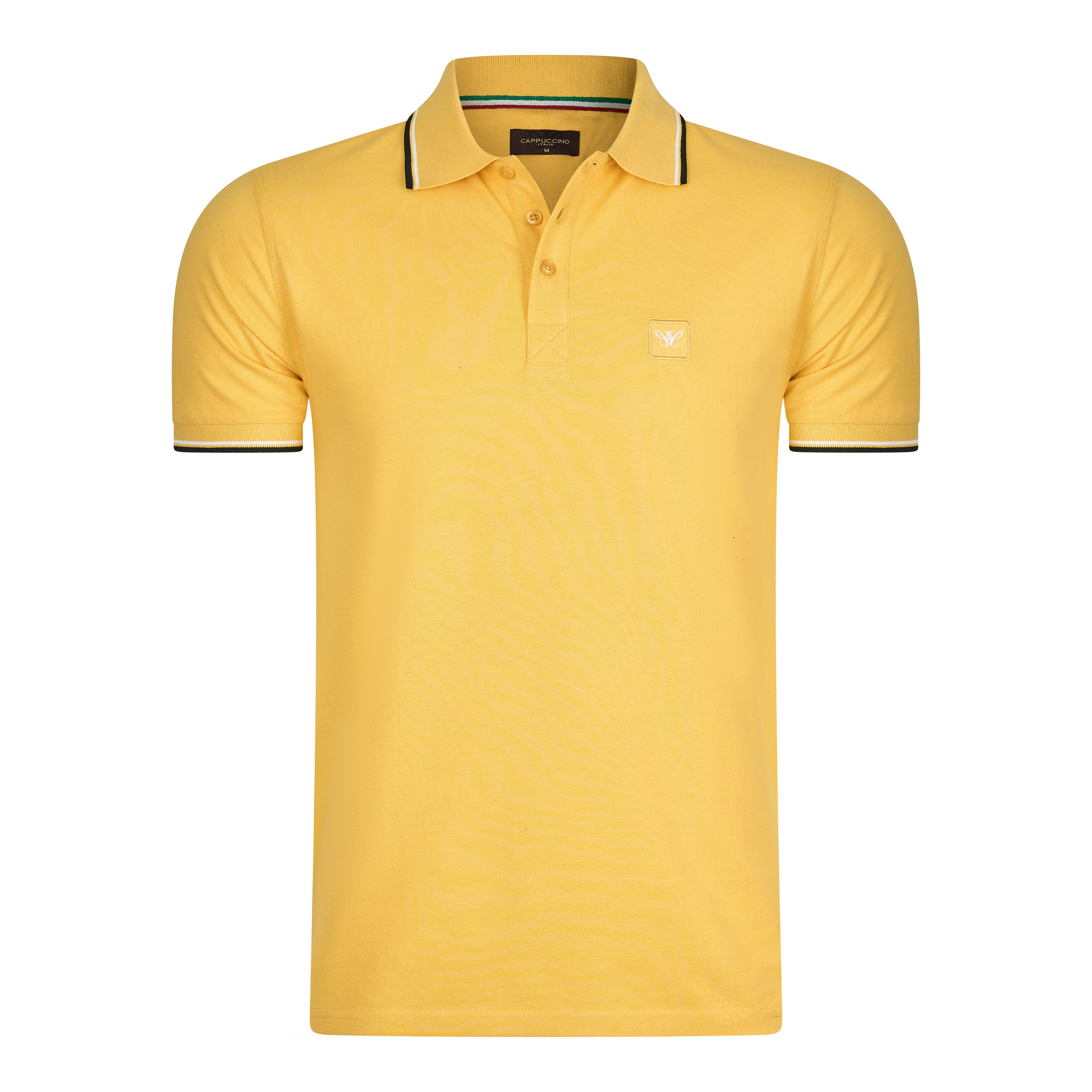 Cappuccino Italia Polo applique pique