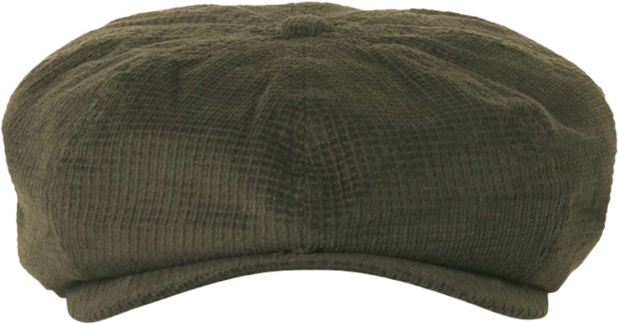 Afbeelding van No Excess Cap woven corduroy dark green