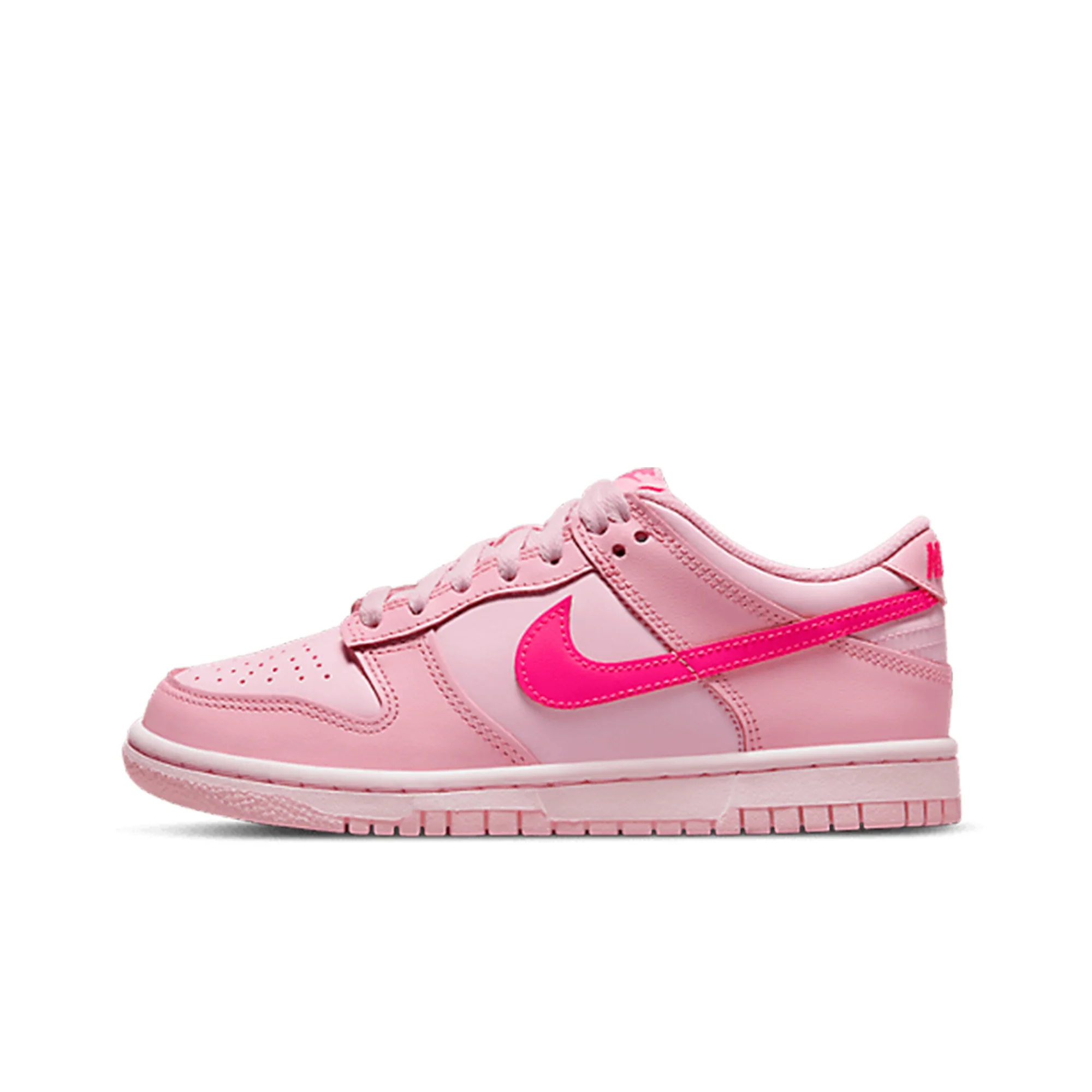 Nike Dunk low triple pink barbie (gs)