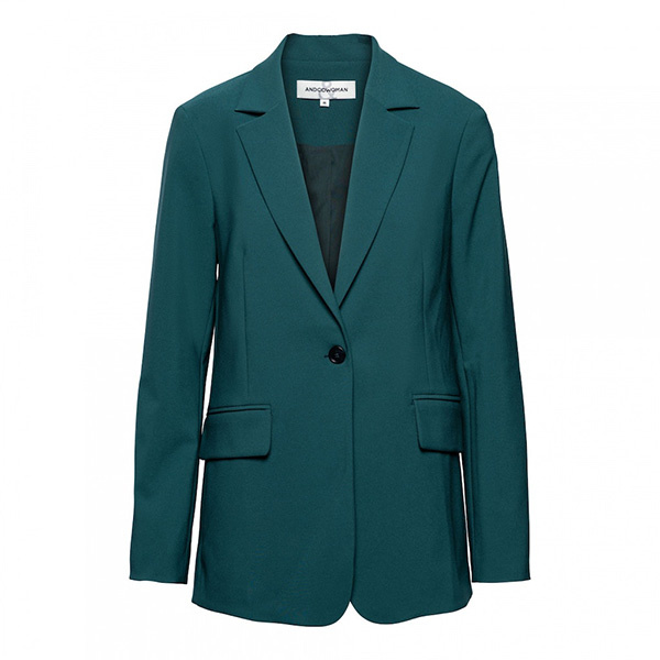 Afbeelding van &Co Woman &co women blazer claire comfort dark teal